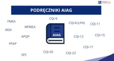 Podręczniki AIAG: SPC, MSA, FMEA, APQP, PPAP, MFEMA, CQI