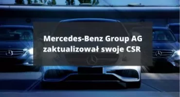 Mercedes-Benz Group AG zaktualizował swoje CSR