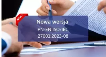 Nowa wersja normy ISO 27001:2023-08